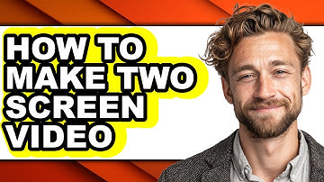 How to Make Two Screen Video (only Way)