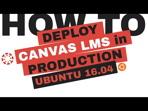 Deploy an Open-Source | Canvas LMS, Learning Management System - Production Start | Realm Regal.