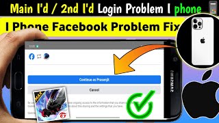 FREEFIRE FACEBOOK MAIN ID/ SECOND ID LOGIN ISSUE SOLVED ON IPHONE| IPHONE 2ND ID LOGIN ISSUE SOLVED  screenshot 4