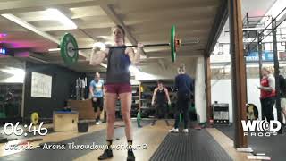 Arena Throwdown workout 2, Lucinda - Scaled
