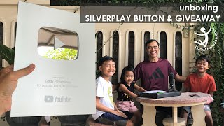 ⭐️ Unboxing silver play button dan Giveaway