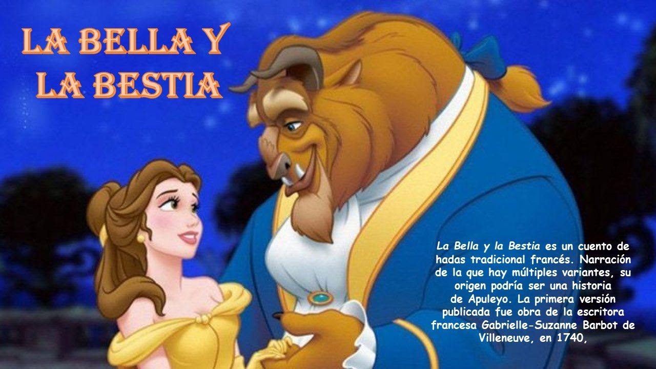 La Bella y bestia, cuento corto, infantiles, tradicionales - YouTube
