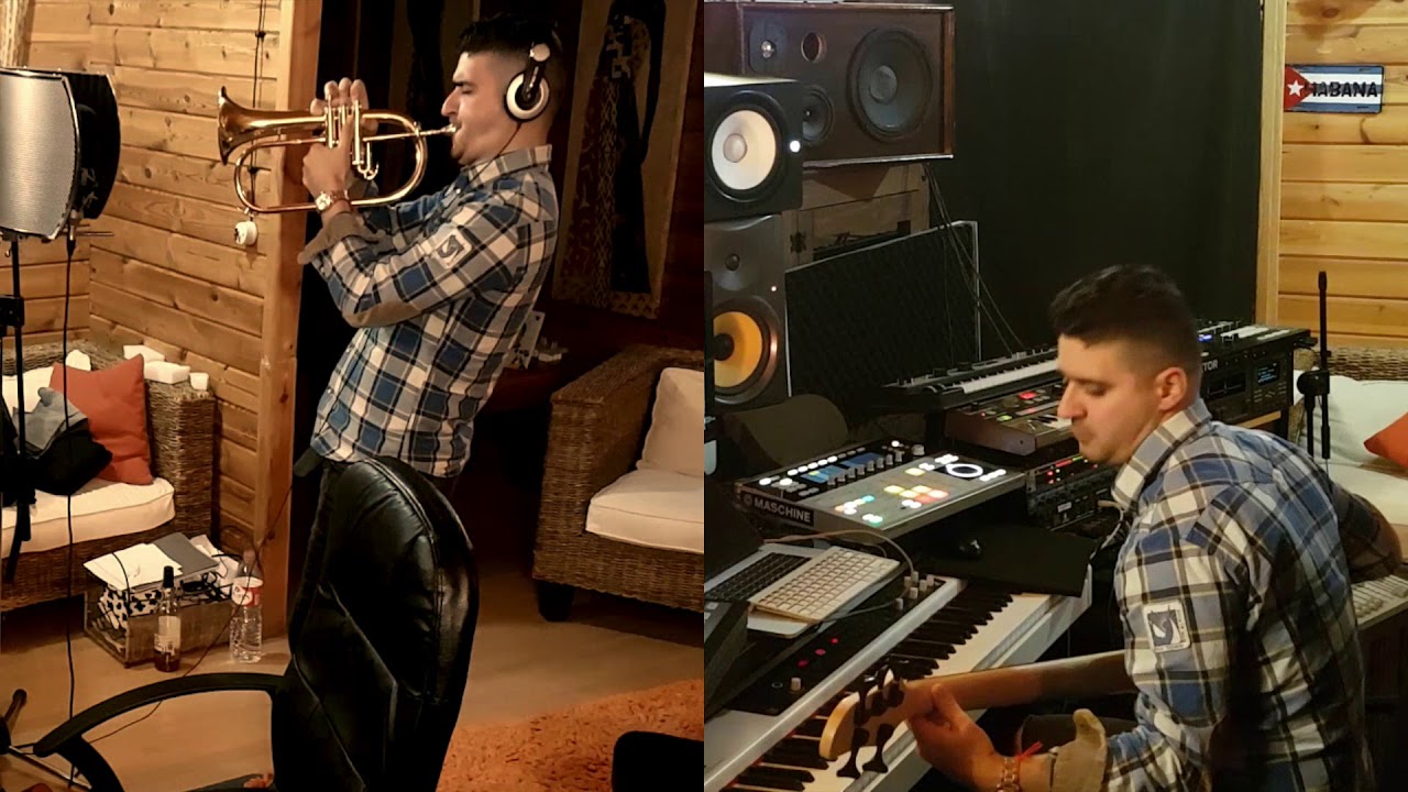 Looping live Performance/Piano Trumpet Maschine Bass Guitar Ableton/Sergio Trumpet YouTube