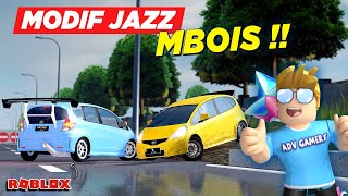 MODIFIKASI JAZZ BALAP MBOIS !! LANGSUNG OFFROAD REALISTIS DI CDID - Roblox Indonesia screenshot 2