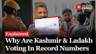 Explained: Why Kashmir And Ladakh Recorded High Voter Turnout?