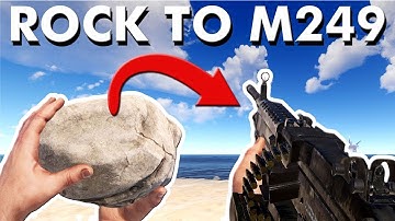 RUST ROCK to M249 (SOLO)