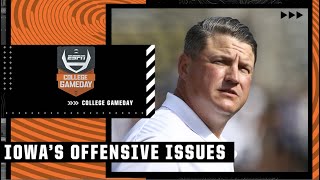 Is the Iowa's offense SOFT and UNDERWHELMING?!  Pete Thamel has the latest | College GameDay screenshot 5