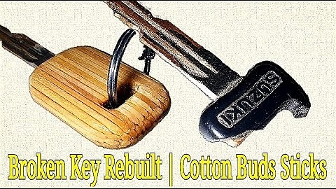 A Broken key Rebuilt | Suzuki Car Broken key Solution | Wooden Key