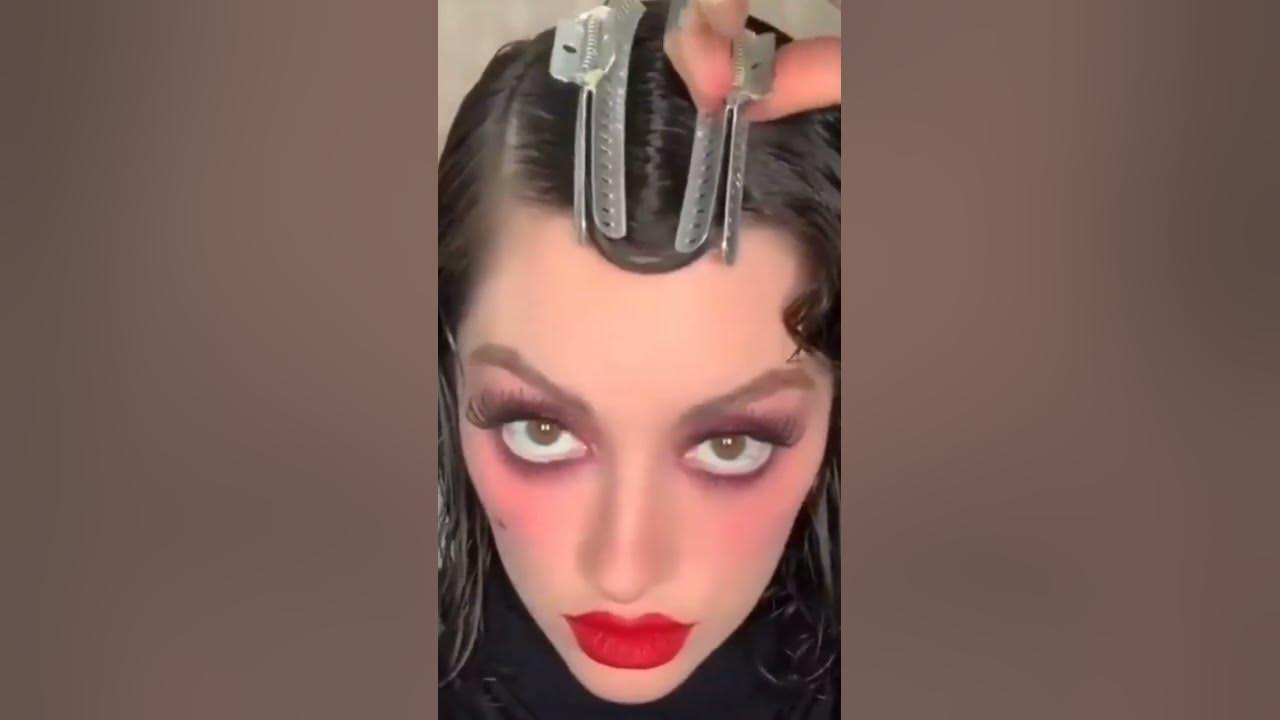 Easy Retro Hairstyle Fingerwaves - YouTube