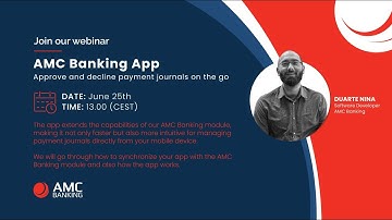 AMC webinar - AMC Banking mobile app