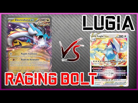 ¡Cuidado! ¿¡+400 de daño?! RAGING BOLT VS LUGIA V - Pokemon TCG partida en ESPAÑOL
