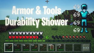 Durability Shower in MCPE 1.20+