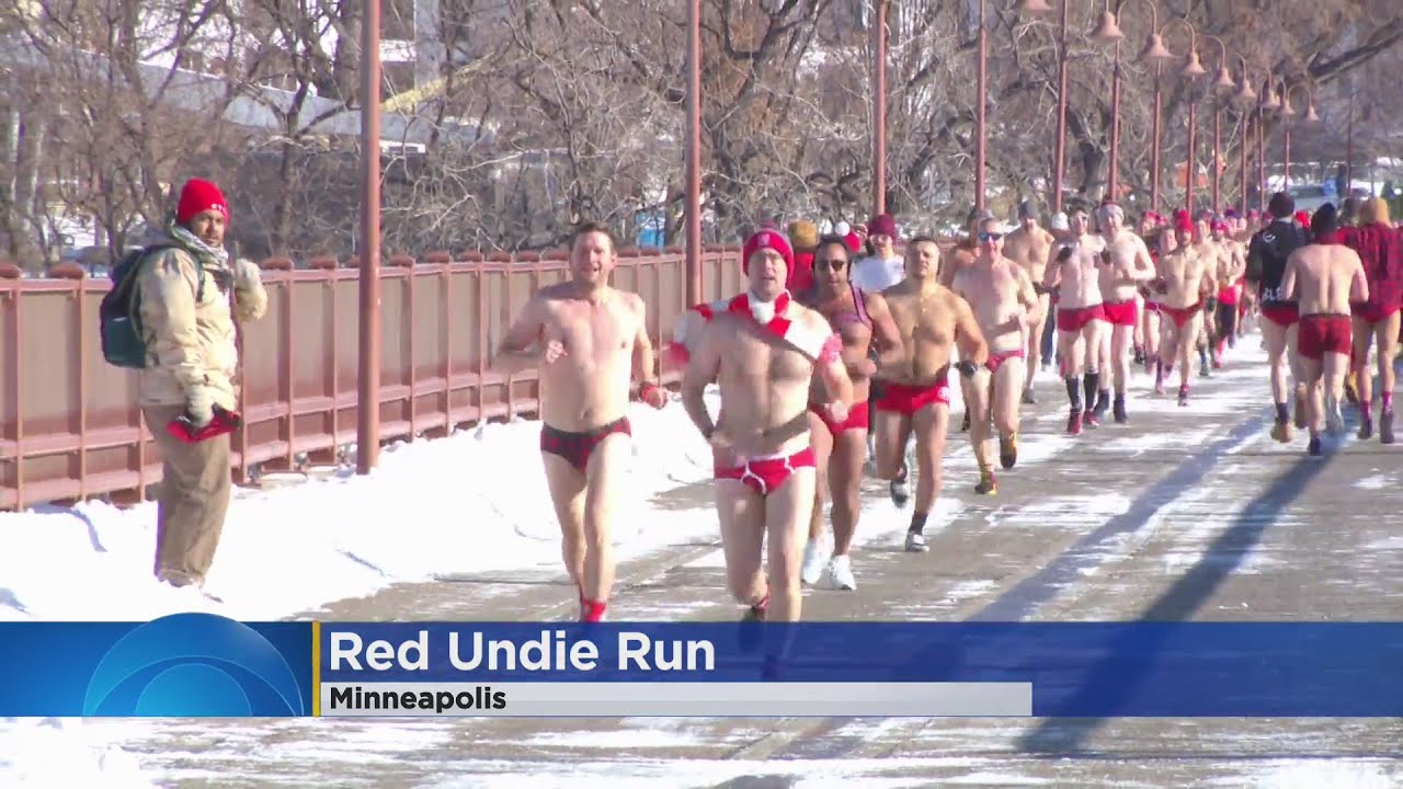 "Red Undie Run" held in Minneapolis over the weekend YouTube