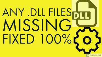 How to fix all dll file missing error in windows PC