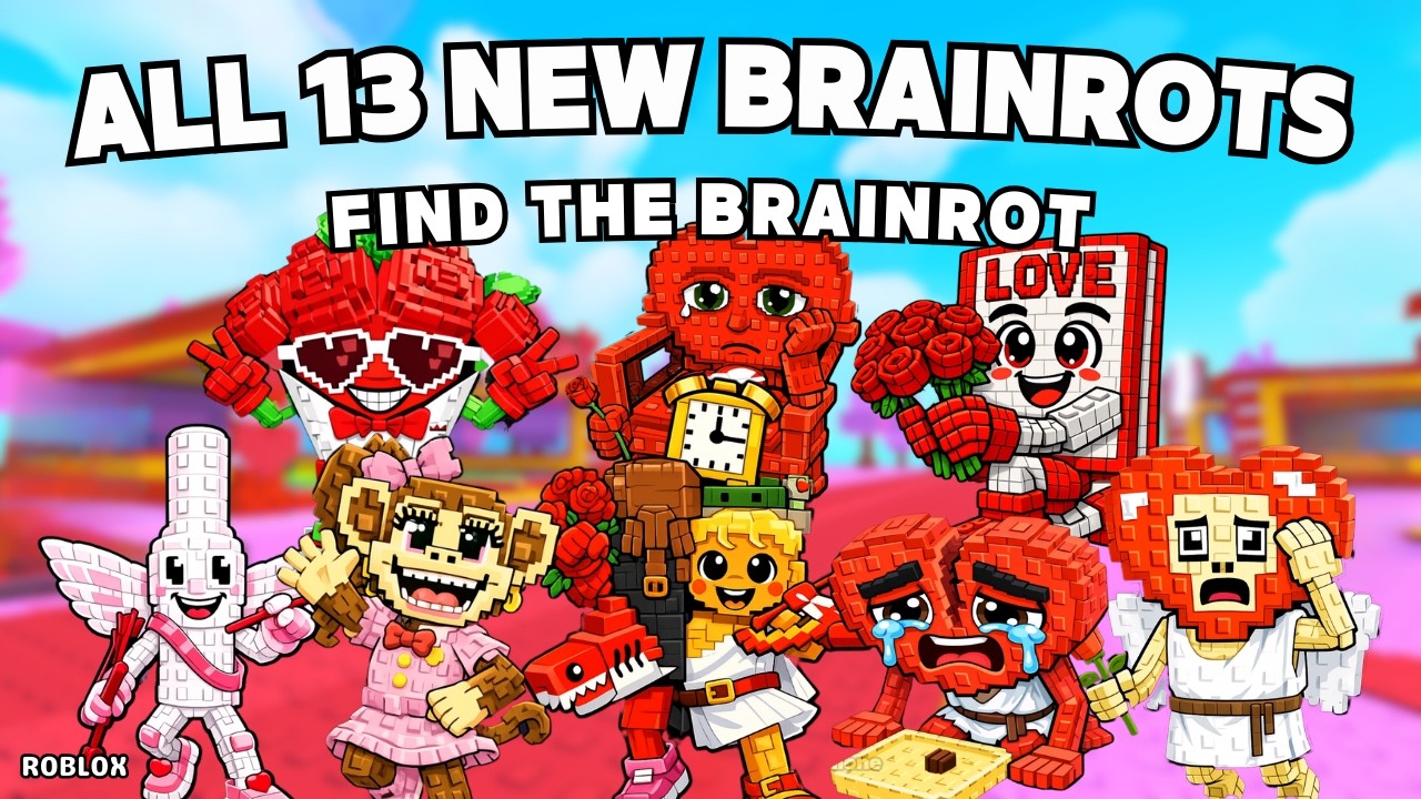 How To Get All 13 NEW BRAINROTS in Find the Brainrot [383] | Roblox ...