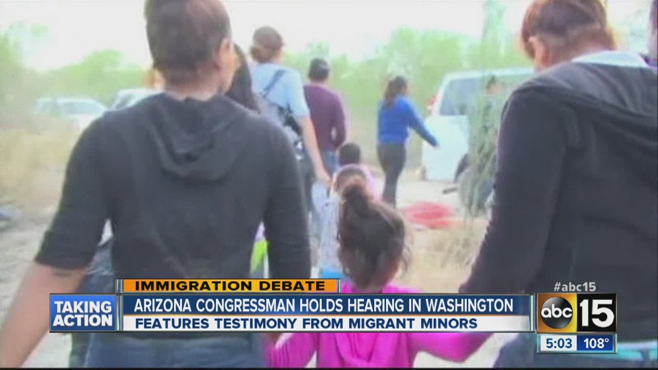 Arizona congressman holds hearing in Washington YouTube
