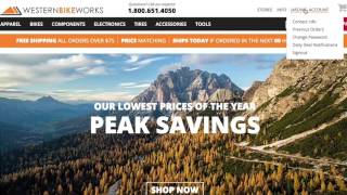 WesternBikeworks.com New Site Details