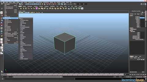How to create Cubes in Maya | Step 2 of 16 | Maya Animation Complete Tutorial