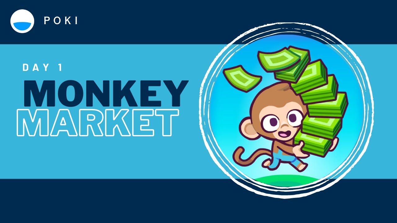 Monkey Market Day 1  Game POKI 