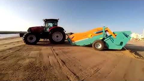 Xe dọn rác bãi biển, xe cào rác bãi biển/0942123335