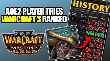 I Played 10 Ranked Games as a Complete Warcraft 3 BEGINNER