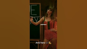 Taylor Swift-anti-hero lyrics status 🎶 #shorts #short