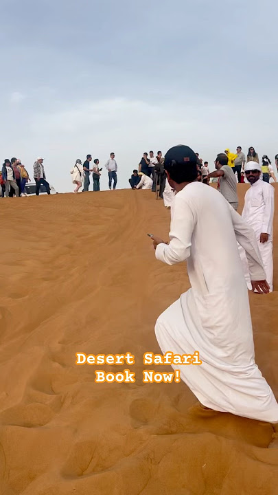 Desert Safari Dubai | Sand Boarding In Desert | Desert Dubai | #dtttourism #desertadventures