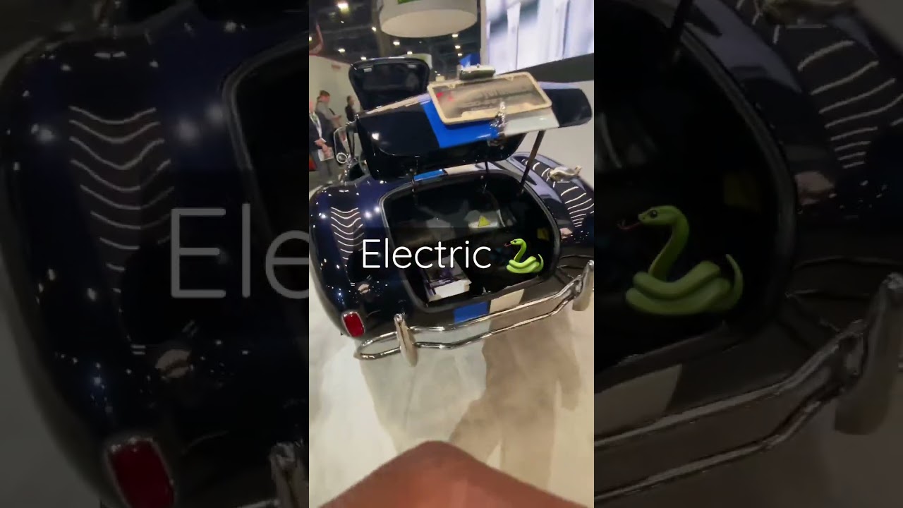 Electric Cobra 100mile range 408HP. 