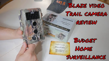 Home security camera on a budget/ No glow Trail cam option