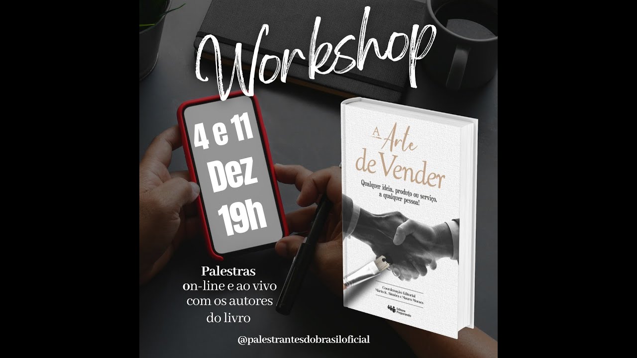 Workshop online A ARTE DE VENDER