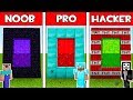 Minecraft - NOOB vs PRO vs HACKER : SECRET PORTAL in Minecraft ! AVM SHORTS Animation