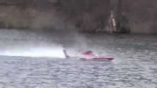 1/6 scale turbine Jetcat hydroplane