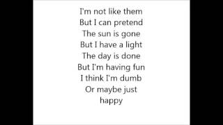 6 Nirvana - Dumb (Lyrics) 2013 edition