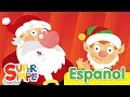 S-A-N-T-A | Canciones Infantiles De Navidad | Super Simple Español