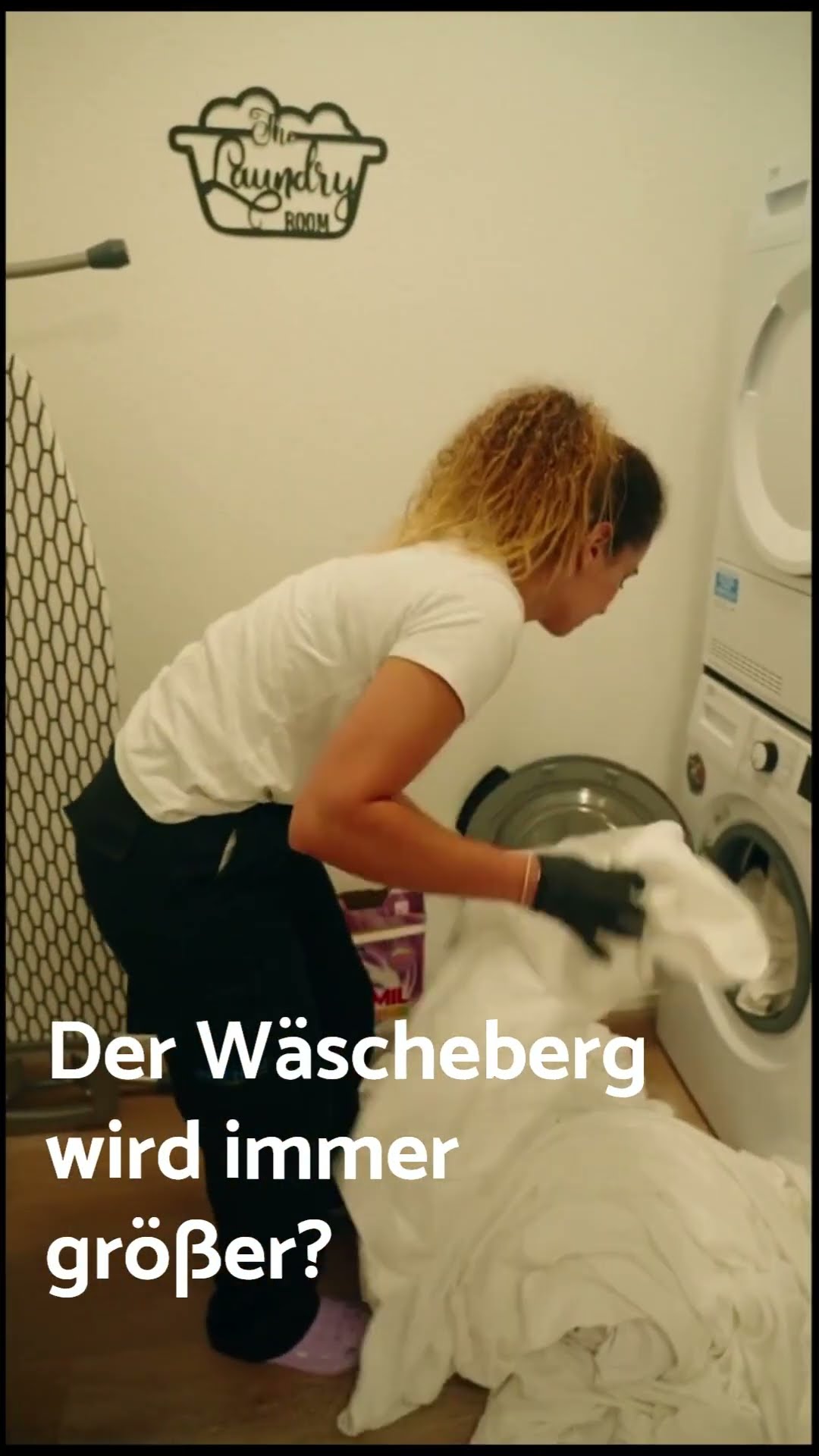 Der Wäscheberg wird immer grösser? Darum kümmern wir uns