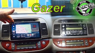 Встановив магнітолу Gazer multimedia system T6 на Toyota Camry.