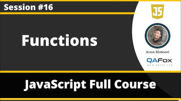 Functions in JavaScript (JavaScript for Beginners - Part 16)