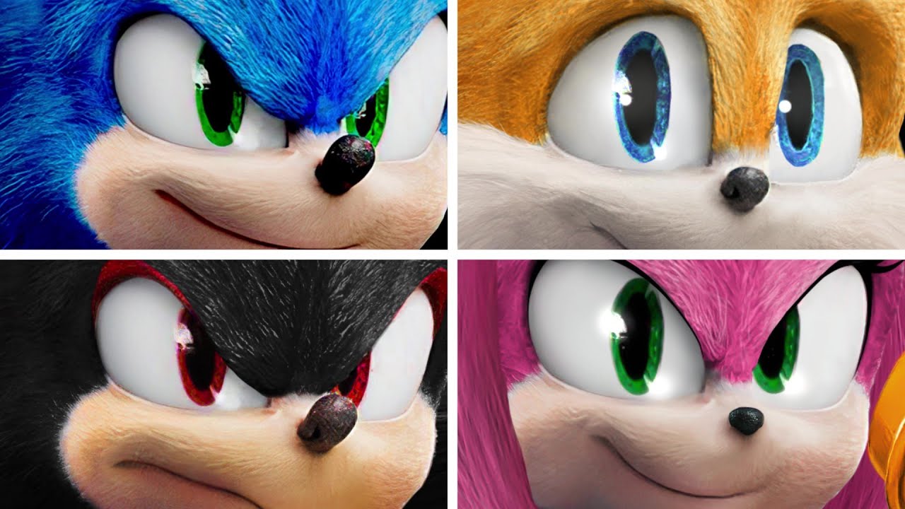 Sonic Movie All Eyes YouTube Sonic movie all eyes youtube