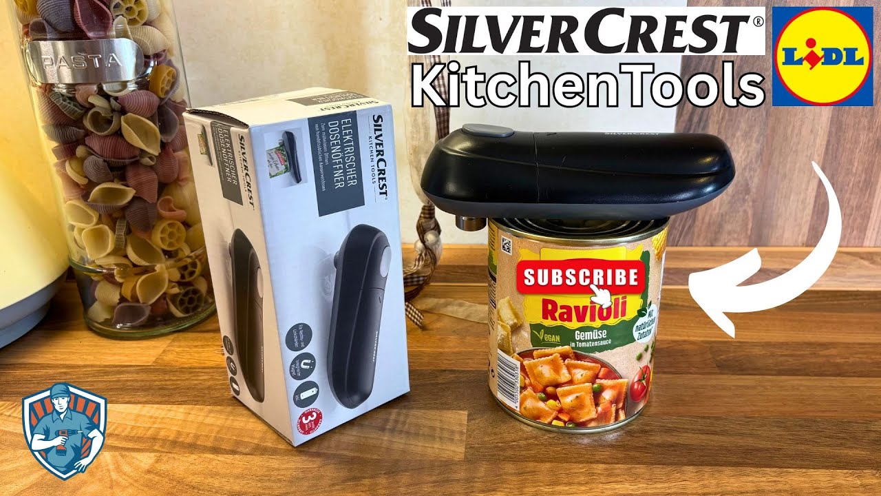 Lidl Silvercrest Elektrischer Dosenöffner im Test – Taugt er was? | Review & Praxistest !
