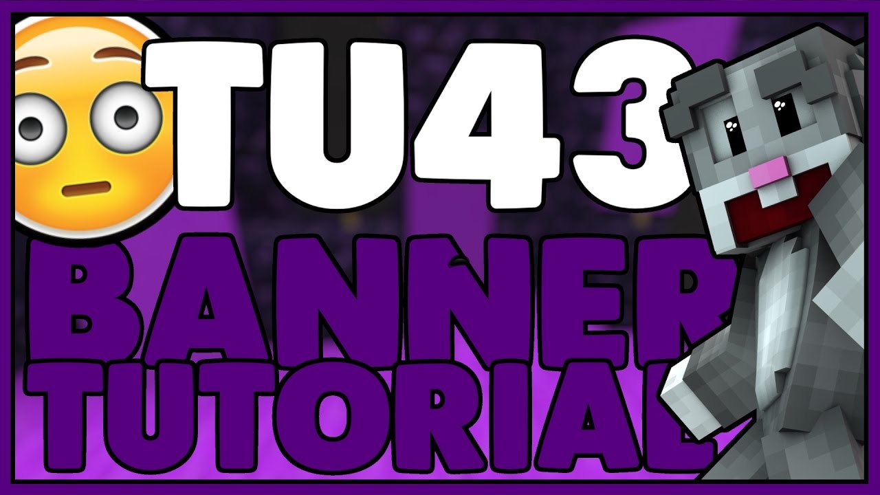 Minecraft Ps3 Ps4 Tu43 Banner Tutorial Deutsch Hd Youtube