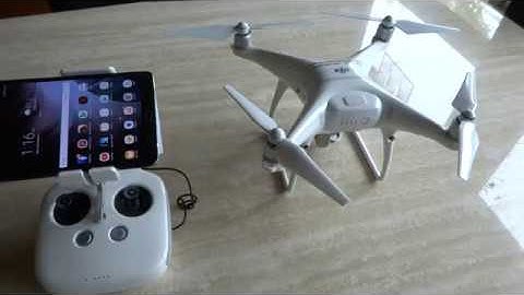 DJI Phantom 4 Pro with Samsung Android Tablet - how to connect
