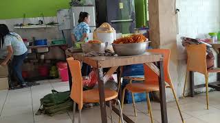 at a random eating place