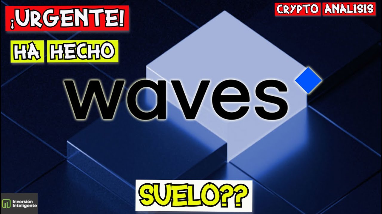 🚨CRASH BAJISTA EN WAVES CRIPTOMONEDA🚨HA HECHO YA SUELO?📈