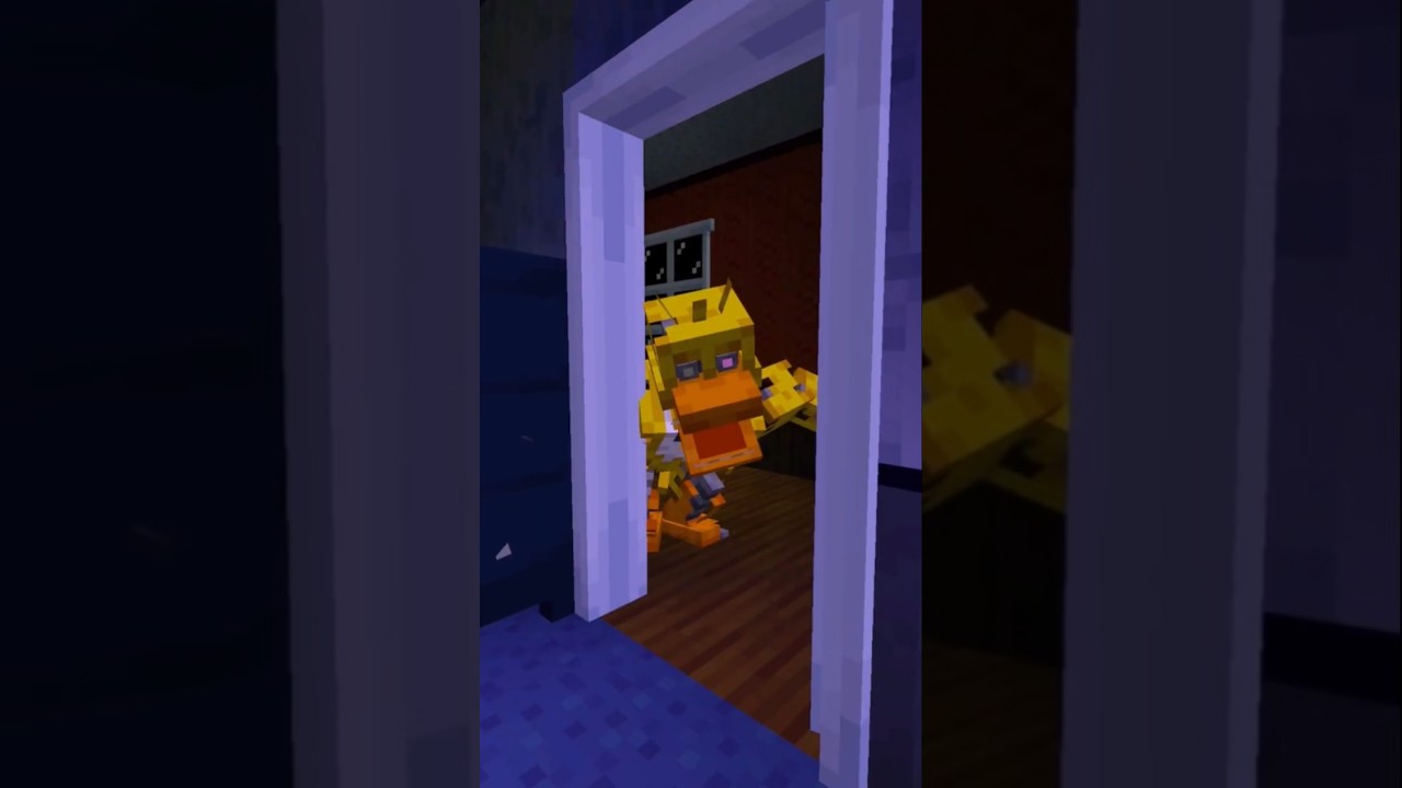 Este fnaf 4 en minecraft es el mas realista que existe #minecraft #fnaf #scp