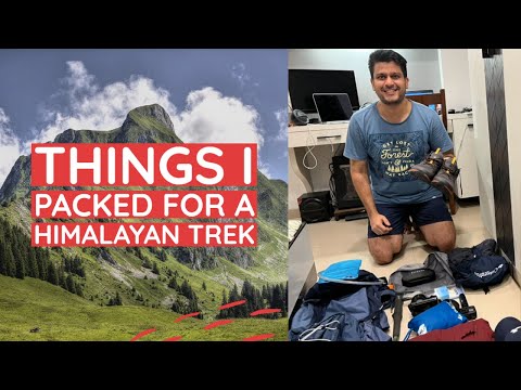 Things I packed