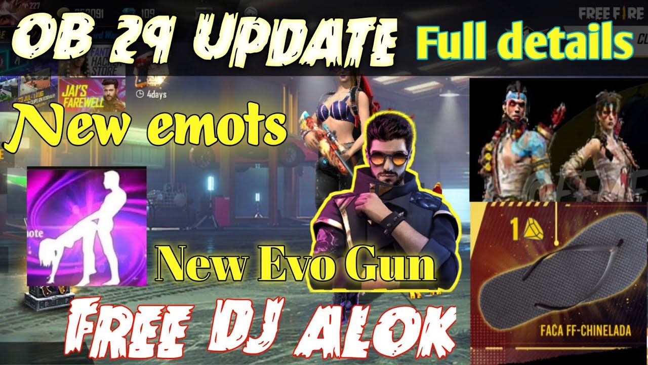 OB 29 UPDATE FREE FIRE FULL DETAILS ||  NEXT GOLD ROYALE || NEXT 2 EVO GUN 