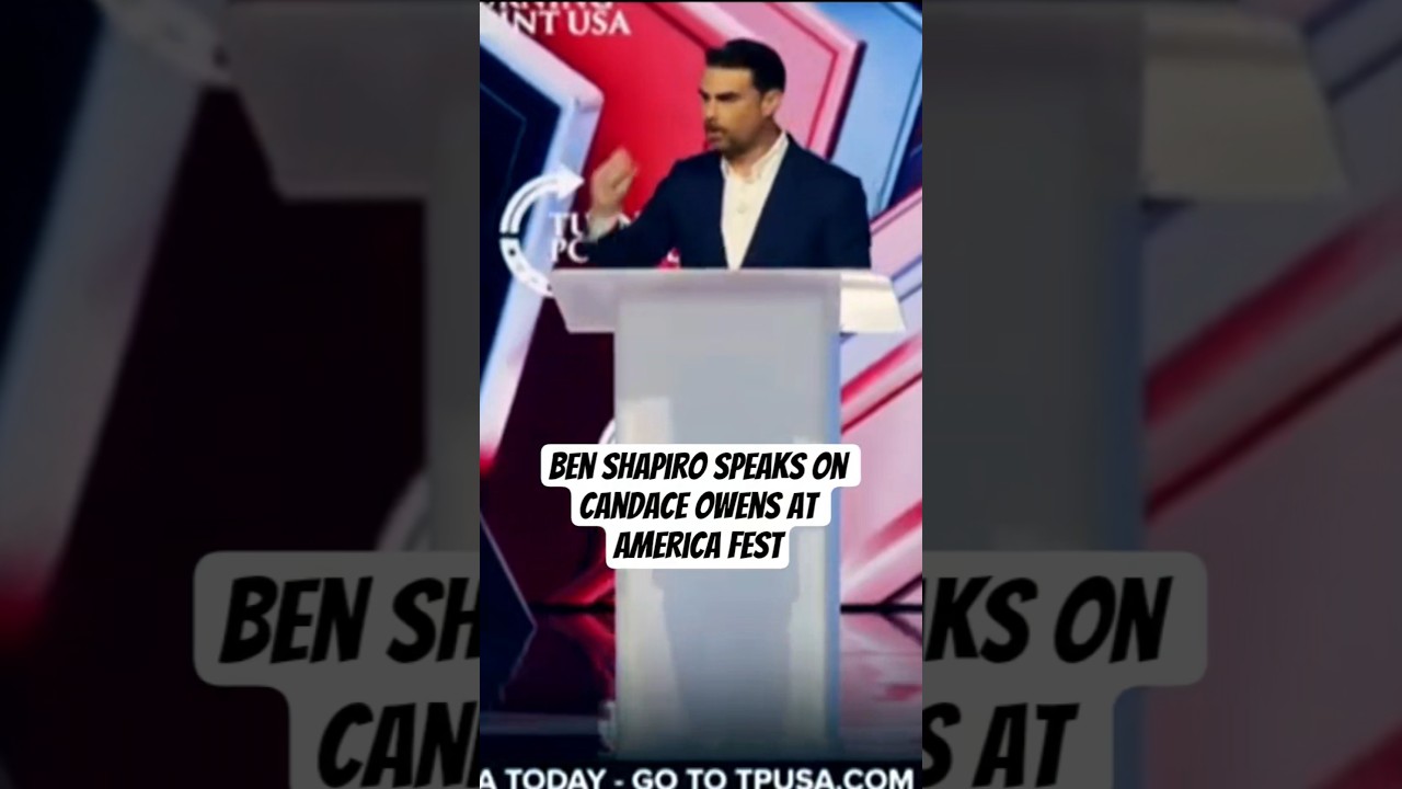Бен Шапиро высказался о Кэндис Оуэнс на фестивале America Fest 