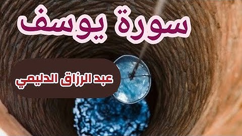 عبد الرزاق الدليمي (سورة يوسف صفحة 243 من الجزء 13)