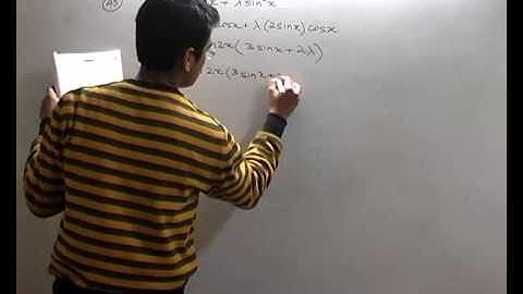 Questions on Maxima and Minima - Applications of Derivatives part 12