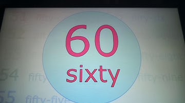 The big numbers song reverse